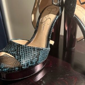 Jessica Simpson Peep Toe Heels Size 5.5